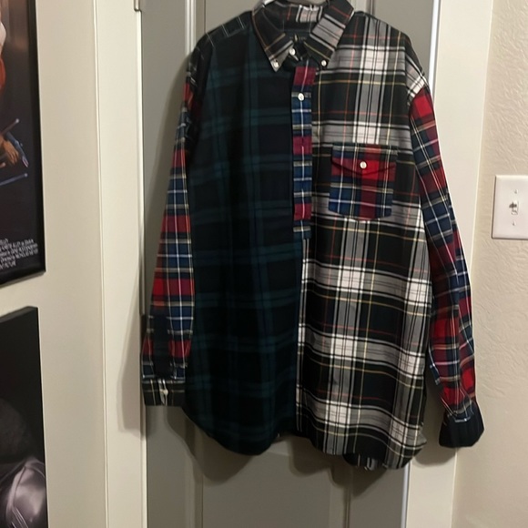 Ralph Lauren blue label 2XLT plaid with red green and blue really nice - Picture 1 of 3